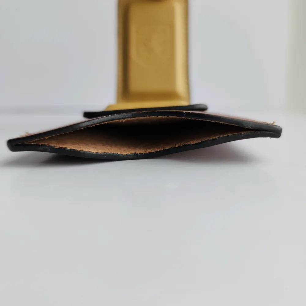 Legacy Brown Leather Money Clip Wallet Green Bay Packers / University Of Georgia